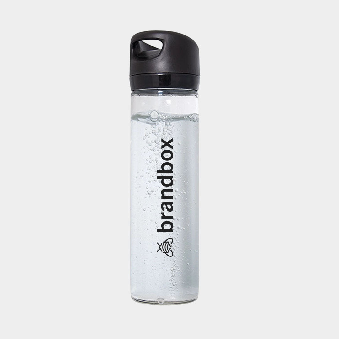 500 ML. (17 OZ.) SINGLE WALL GLASS WIDE MOUTH WATER BOTTLE