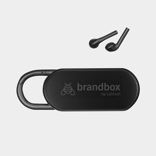 Clip Buddies Wireless Speaker + Earbuds