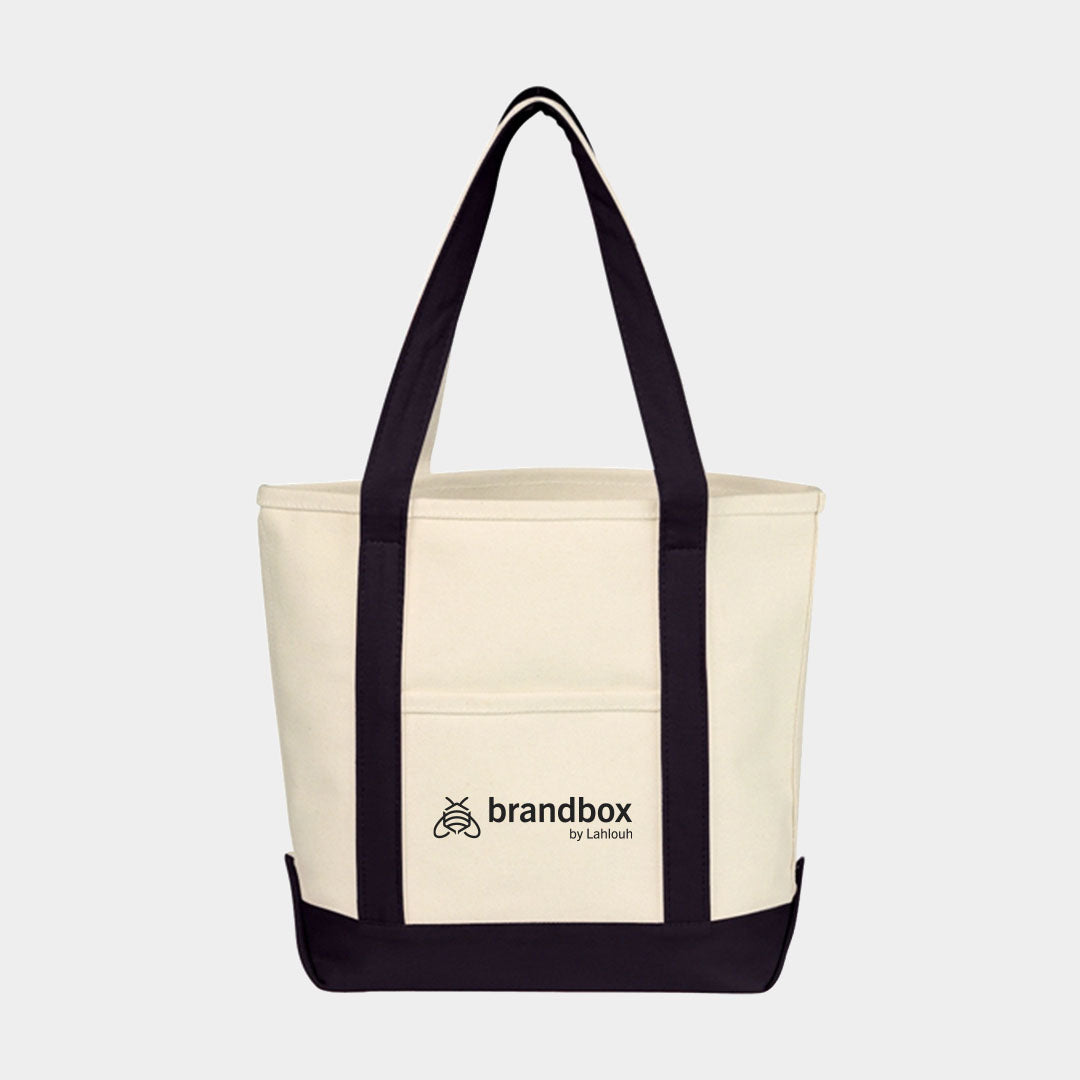 Small Starboard Cotton Canvas Tote Bag