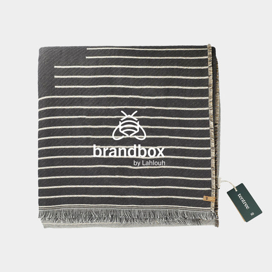 tentree Organic Cotton Peaks Woven Blanket